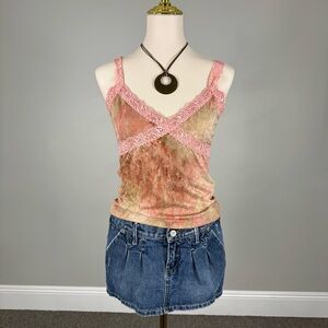 y2k tie dye cami